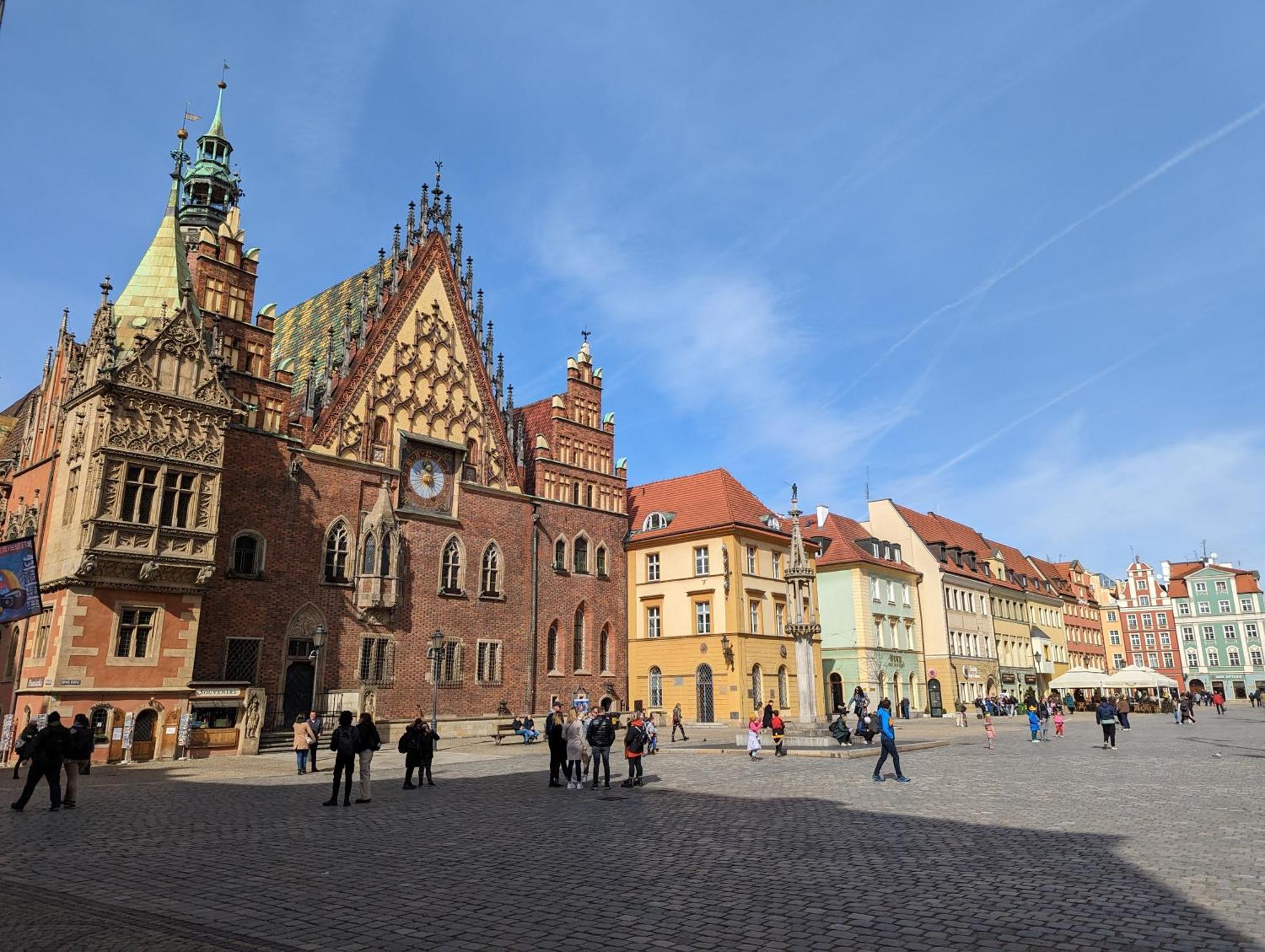 3-Bedroom Apt In Town Square Wrocław Eksteriør billede